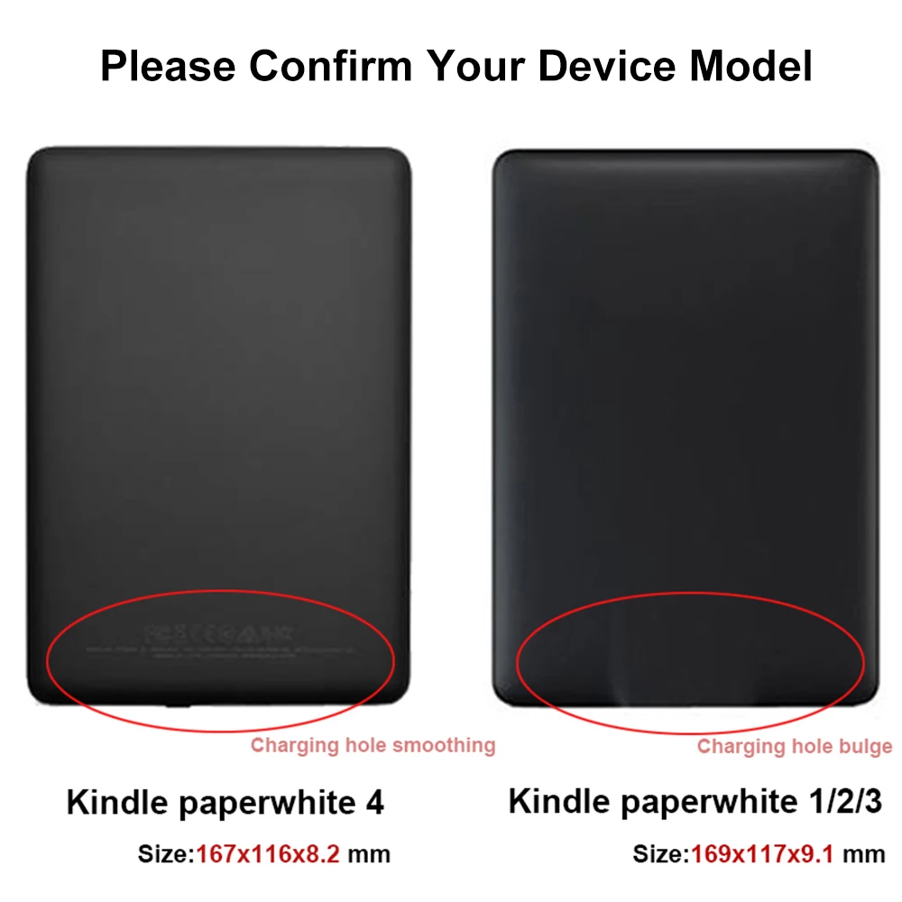 Популярный Магнитный из искусственной кожи ультра тонкий смарт-чехол защитный чехол для Amazon Kindle Paperwhite 1/2/3(2012/2013/ выпущен