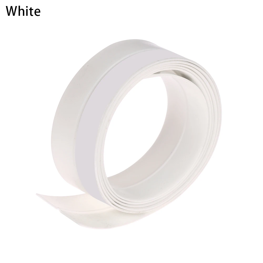 10-15 мм ширина 1 м длина прозрачное окно ветронепроницаемое водонепроницаемое высокое Силиконовое уплотнение дверей kitchenstrip Moldproof - Цвет: Белый