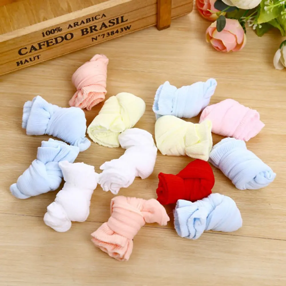 

20 Pairs 13cm Mesh Thin Short Breathable Unisex Infant Polyester Summer Multi Colour Baby Children Socks for 0-4Years ZXY9745