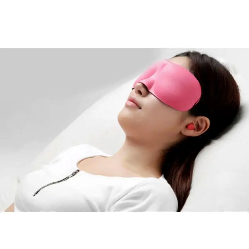 Eye Mask Shade Nap Cover Blindfold Sleeping Eyeshade Blinder Eyepatch