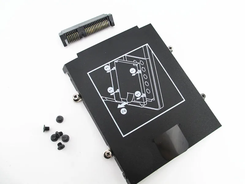 Новый жесткий диск SATA Caddy + Разъем для HP EliteBook Folio 9470M 9480M | Компьютеры и офис