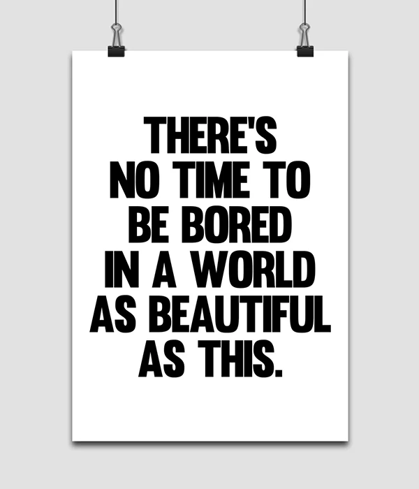 Art Print - Typography Poster - Wall Art Decor - Apartment Decor - Home Wall Hanging - BW - Office Decor - Minimalist Art - Gift Idea-1