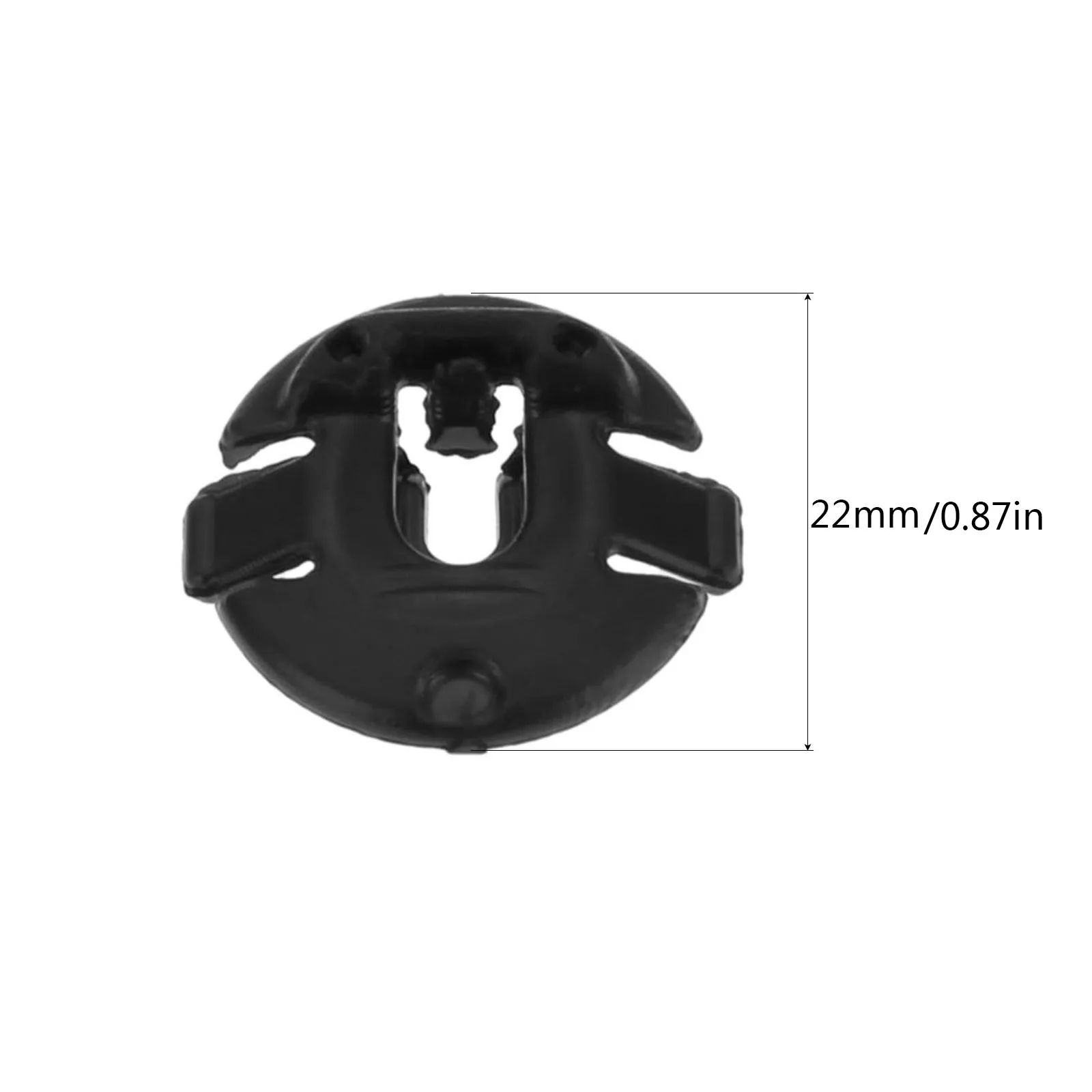 2x Clips For KIA 8mm Wheel Arch Lining Trim Screw Rivet Black Plastic