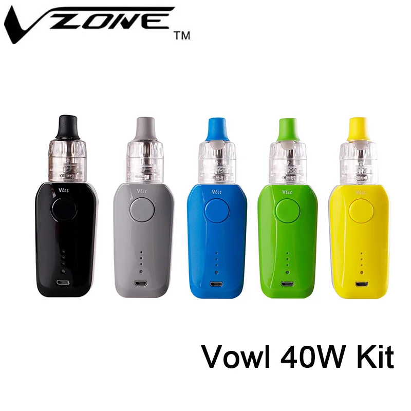 Оригинальный стартовый набор Vzone Vowl Vlit 40 Вт MTL 2 мл с аккумулятором 1600 мА · ч