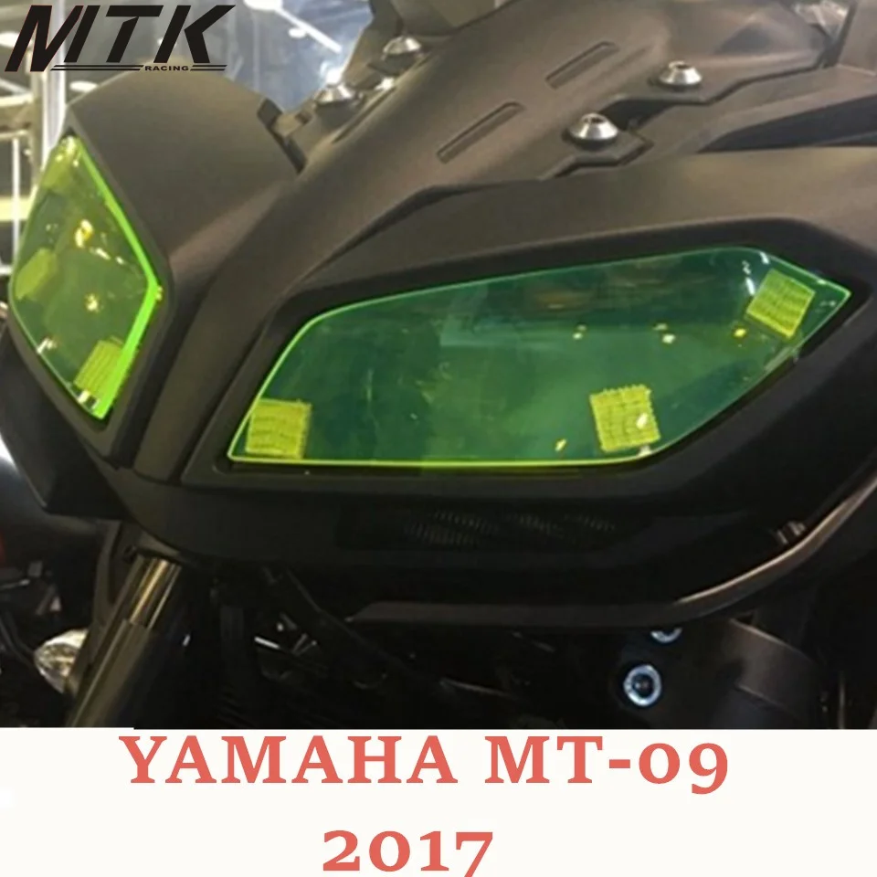 MTKRACING MT 09 Motorbikes Accessoris Acrylic Headlight Protector Cover