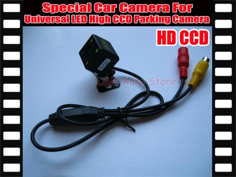 Автомобиль HD видео автопарк Мониторы, LED Ночное видение Реверсивный CCD заднего вида Камера с 4.3 дюймов автомобиля Зеркало заднего вида Мониторы