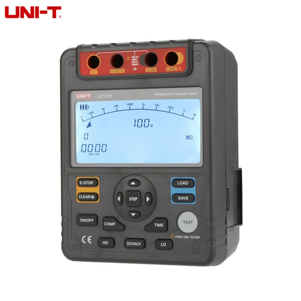 UNI T UT511 Auto Range Digital Insulation Resistance Tester Megohmmeter