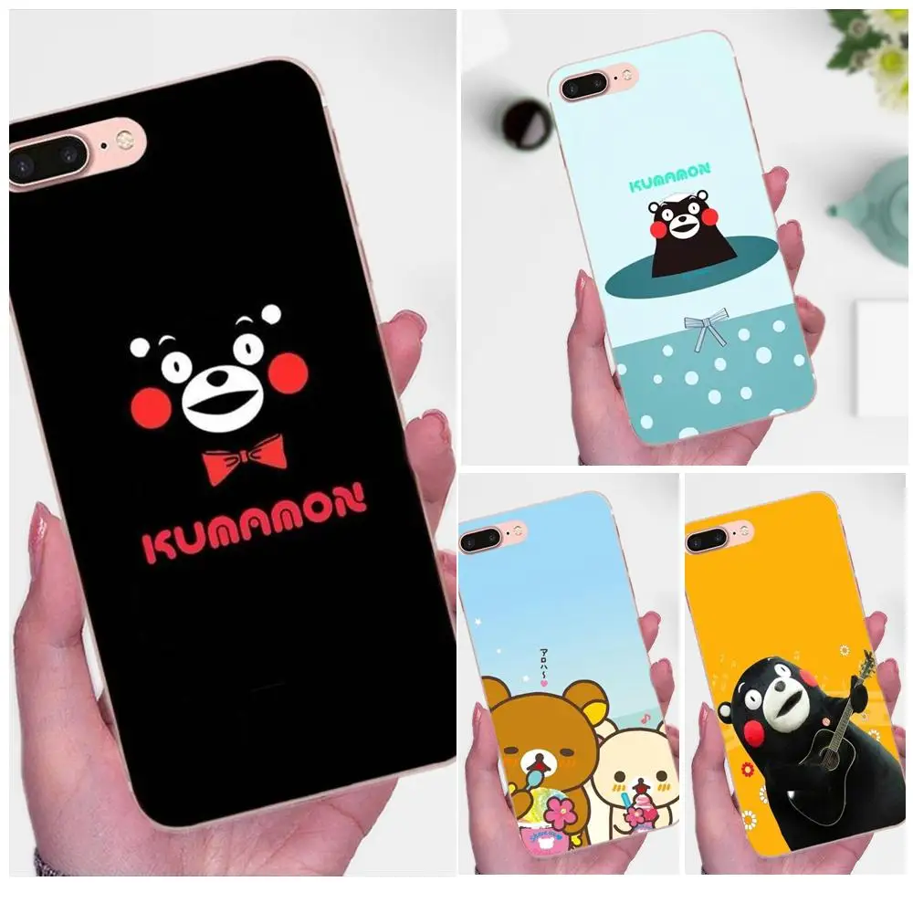 Мультяшный Кумамон Мы Голый медведь для Galaxy J1 J2 J3 J330 J4 J5 J6 J7 J730 J8 2015 2016 2017 2018 mini Pro TPU