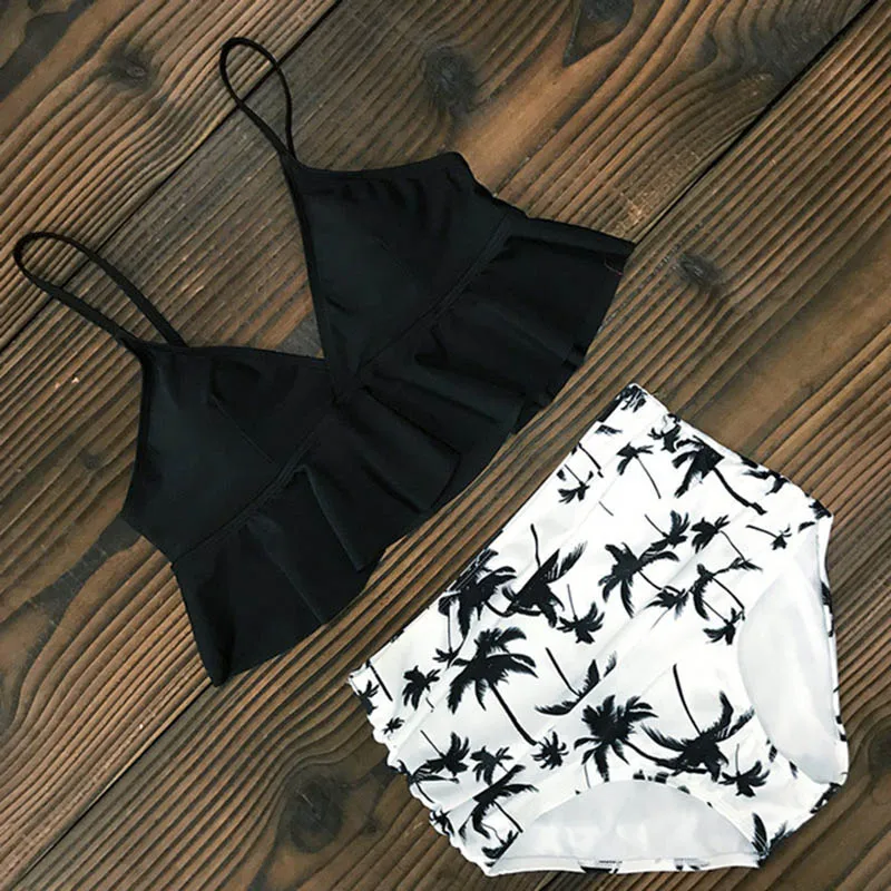 2019-New-Sexy-High-Waist-Bikini-Swimwear-Women-Swimsuit-Push-Up-Ruffle-Bathing-Suit-Biquini-Plus.jpg_640x640 (8)