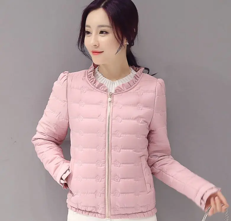 

HCBLESS 2018 bomber jacket women Autumn Winter Jacket Women chaquetas mujer abrigo chaqueta Long Sleeve Parka Filler Cotton