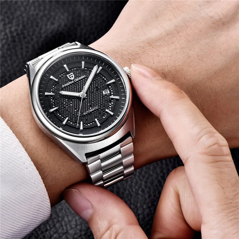 Новые мужские часы PAGANI роскошный Дизайн брендовые новые механические Автоматические модные деловые мужские часы из нержавеющей стали Relogio Masc