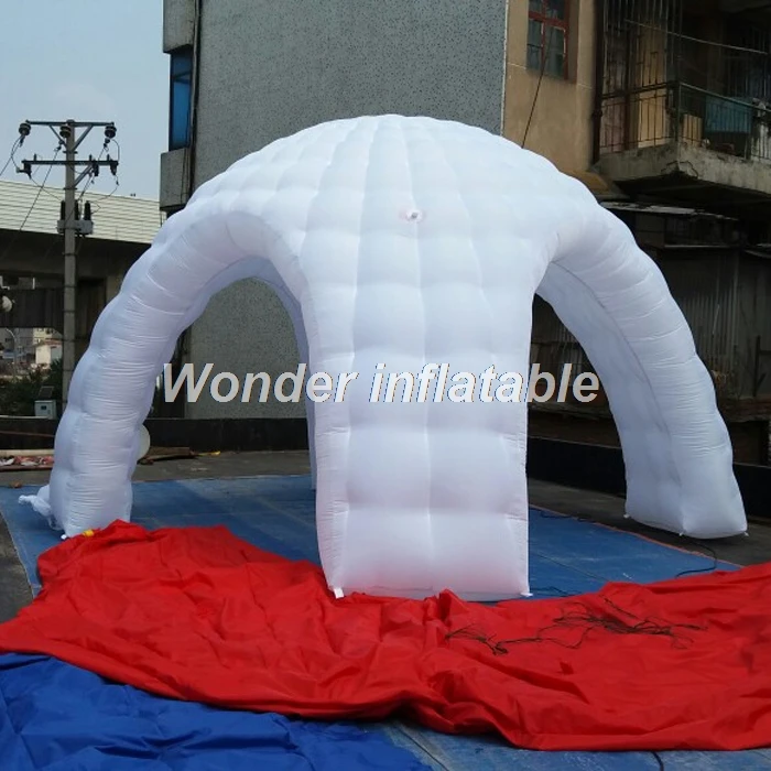 5m cheap small inflatable party tent,inflatable white dome tent for sale