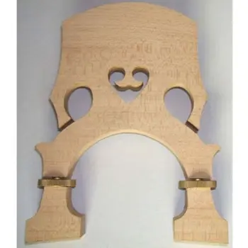 

Bass part 1pcs High quality 1/8 regulated double bass bridge cupreous parts