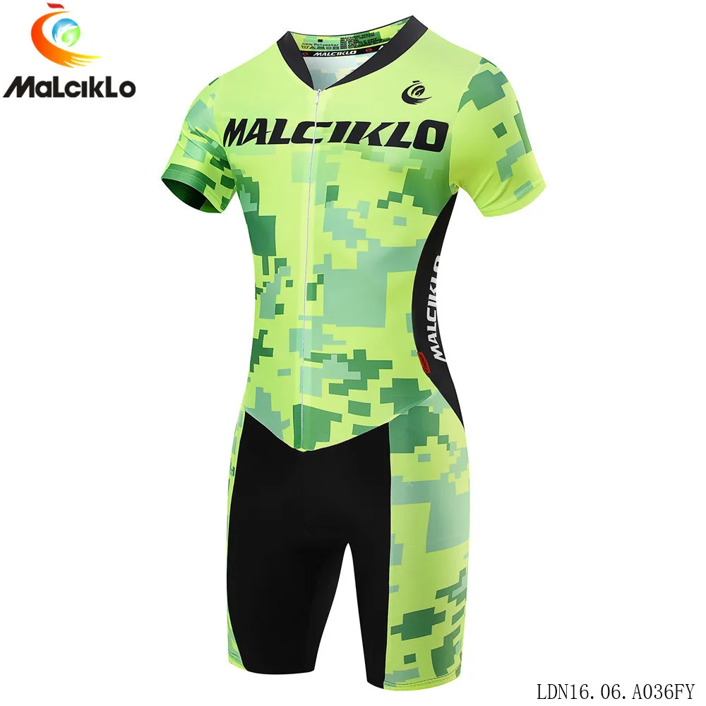 Malciklo ropa ciclismo Майо велосипедная одежда для женщин короткий рукав Велоспорт Джерси Набор Триатлон велосипед бег одежда для плавания - Цвет: 5
