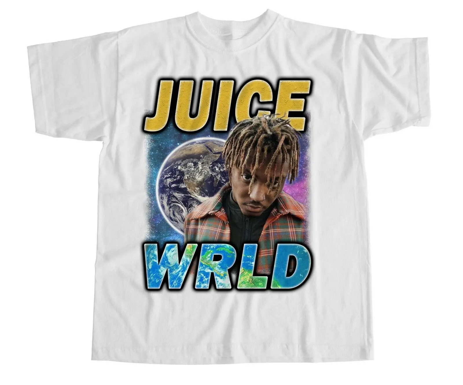 Juice WRLD футболка Lucid Dreams белый Iverson хип хоп дань Lil Uzi Винтаж