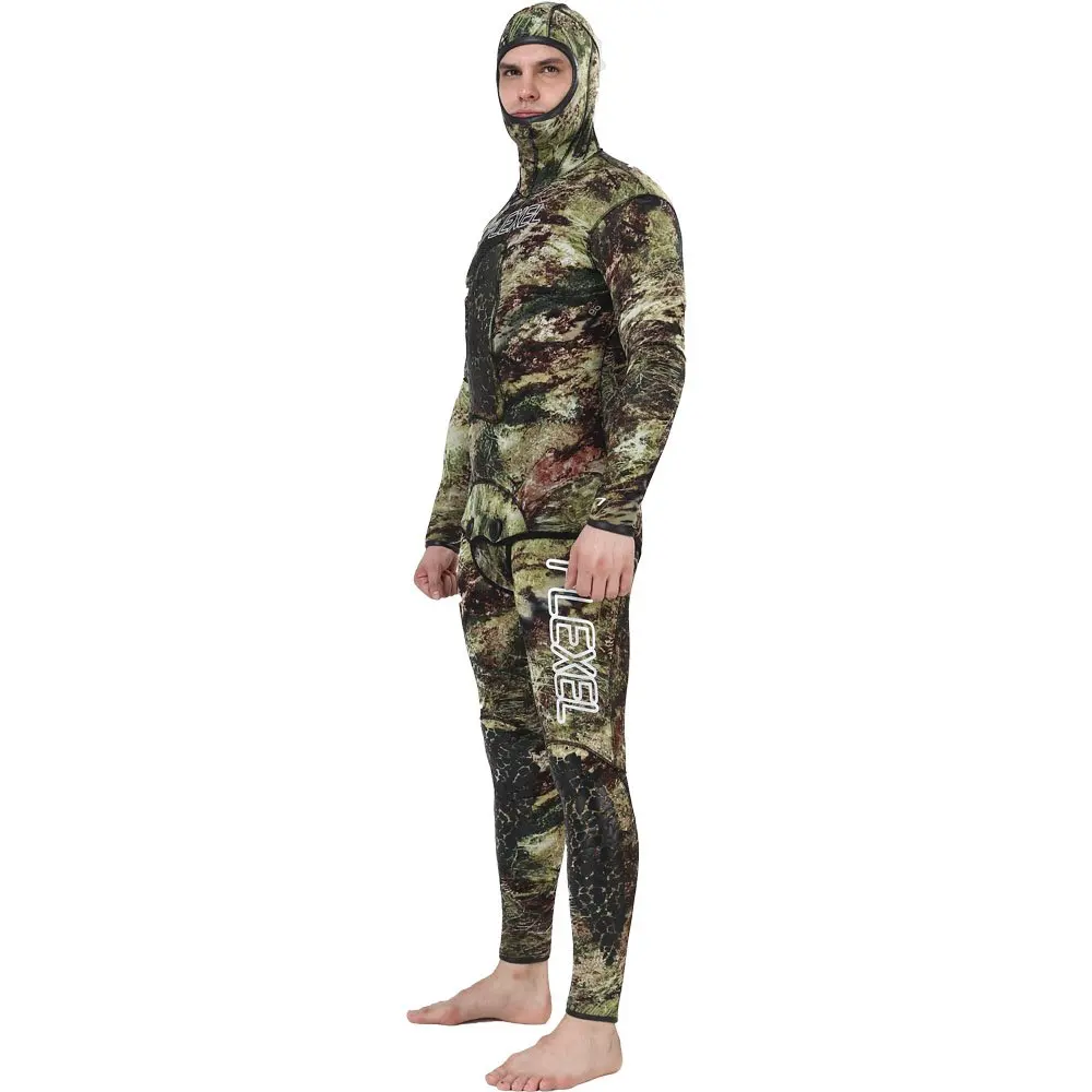 REALON 3 мм Freediving Wetsuit мужские неопреновые костюмы для подводного плавания