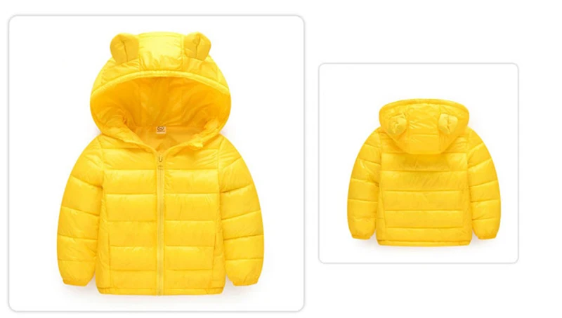 Meninos e Meninas Quente para Baixo Cabolsa com Capuz Jaquetas de Inverno para Meninas Inverno Crianças Jaqueta Outerwear Outono Adolescente Parka 0-8 y 4 High Quality Mamãe e Bebê