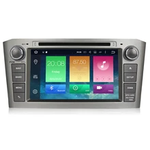 Android 8.0 Car DVD Stereo Multimediale Unità Principale Auto di GPS della Radio di Navigazione di Video Audio Per Il Nero Toyota Avensis T25 2003- 2008