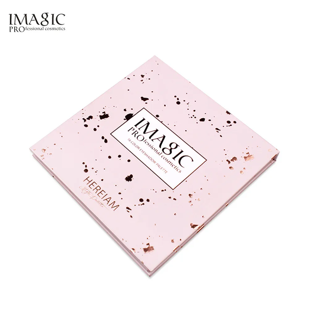 

IMAGIC 16 Color Shimmer Glitter Eye Shadow Powder Matt Eyeshadow Cosmetic Makeup Waterproof Professional Eyeshadow Plate May22