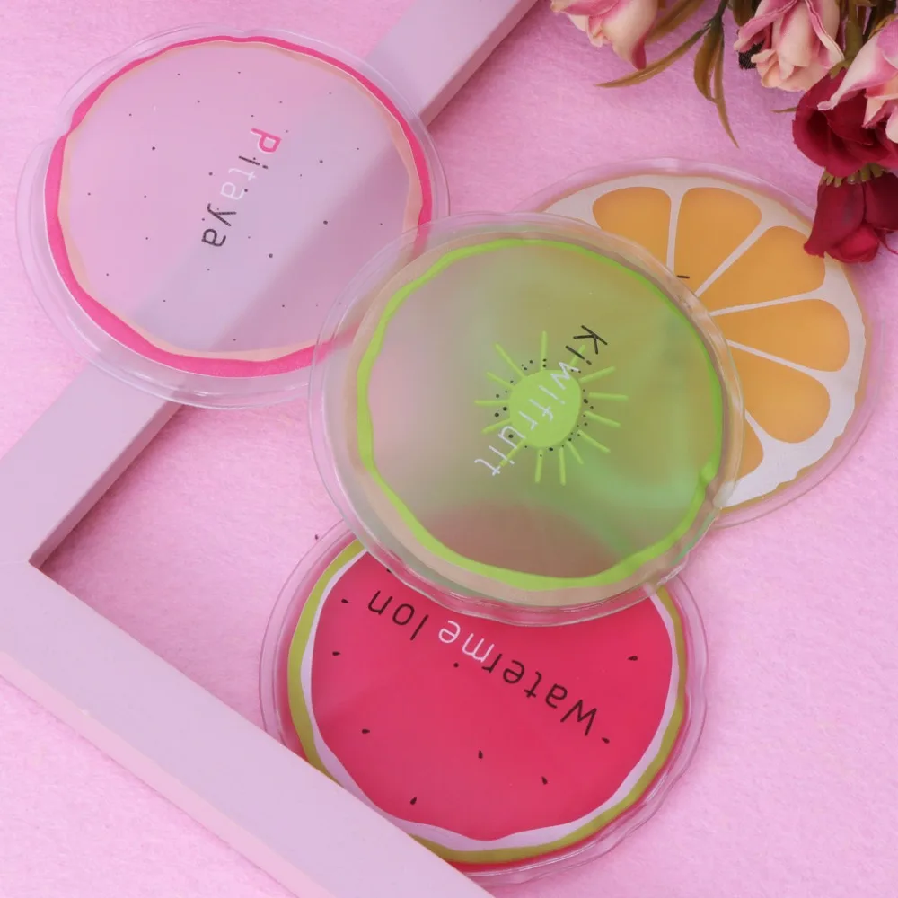 

1Pc Summer Mini Portable PVC Ice Pack Cooler Bags Lovely Fruit Cold Compress Gel