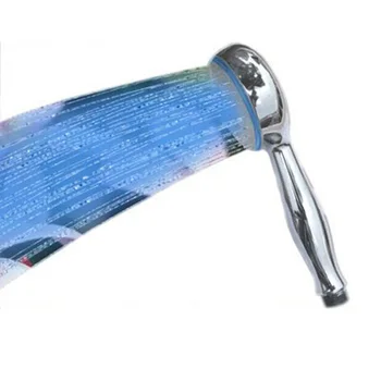 

Temperature controlled Color Changing LED hand showerhead