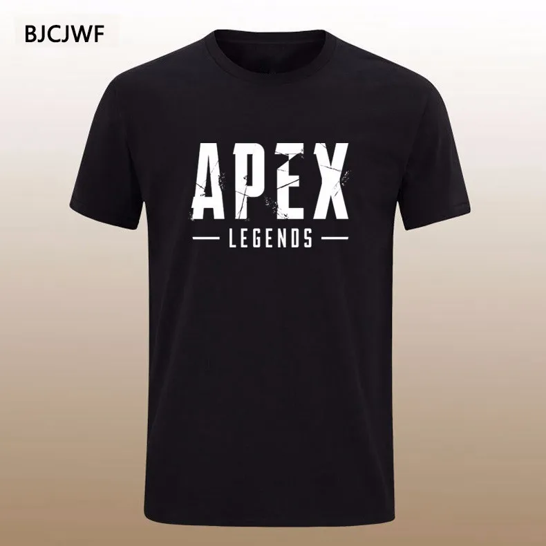 One piece Новые Apex легенды печатные мужские футболки летний уличный с короткими рукавами модные топы хип хоп футболка с короткими рукавами masculina