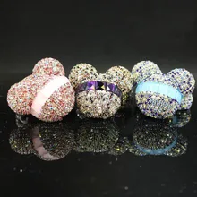 Новинка! Автомобильный ароматизатор, кристалл, бриллиант, Микки, кондиционер, зажим для вентиляционного отверстия, автомобильный парфюм, автомобильные аксессуары, освежитель воздуха