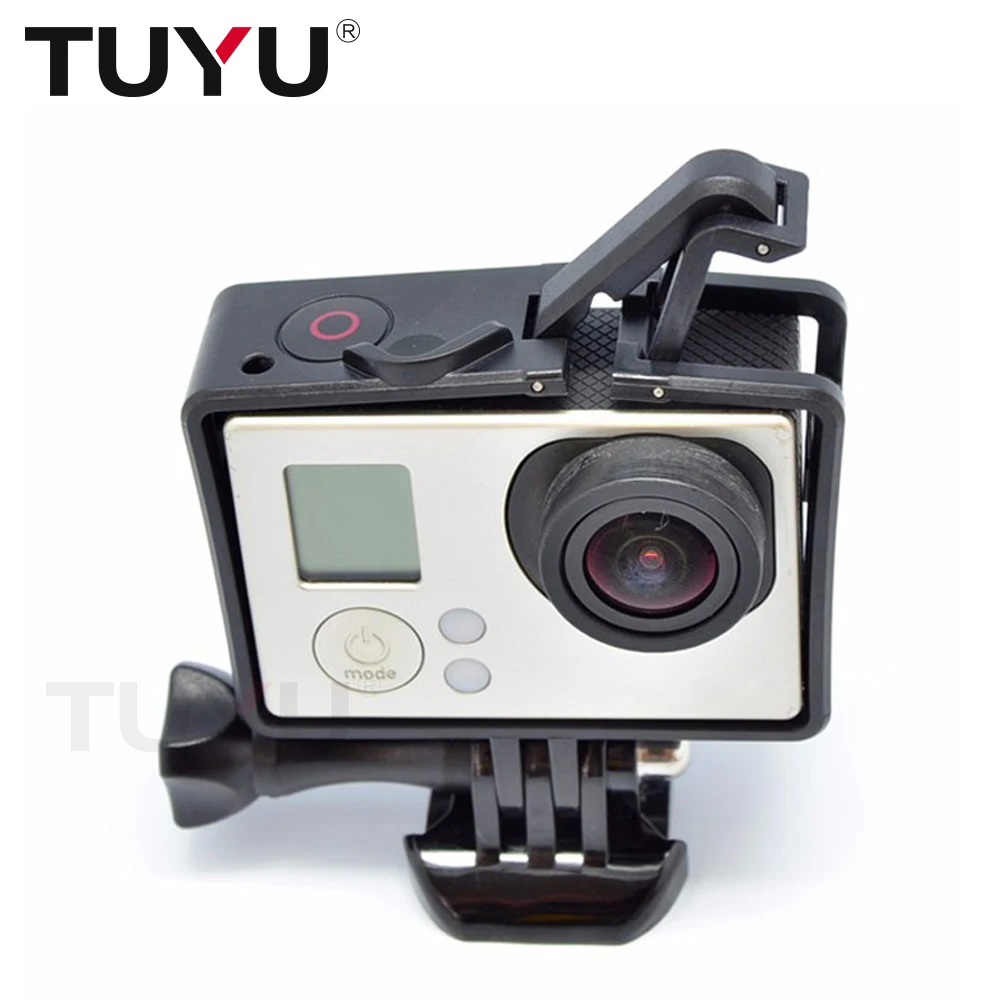 

TUYU Accessories GoPro Protective Frame Case Standard Border Frame Mount for Gopro Hero 4 3+ EKEN H5s H6s H9r Plus Accessories