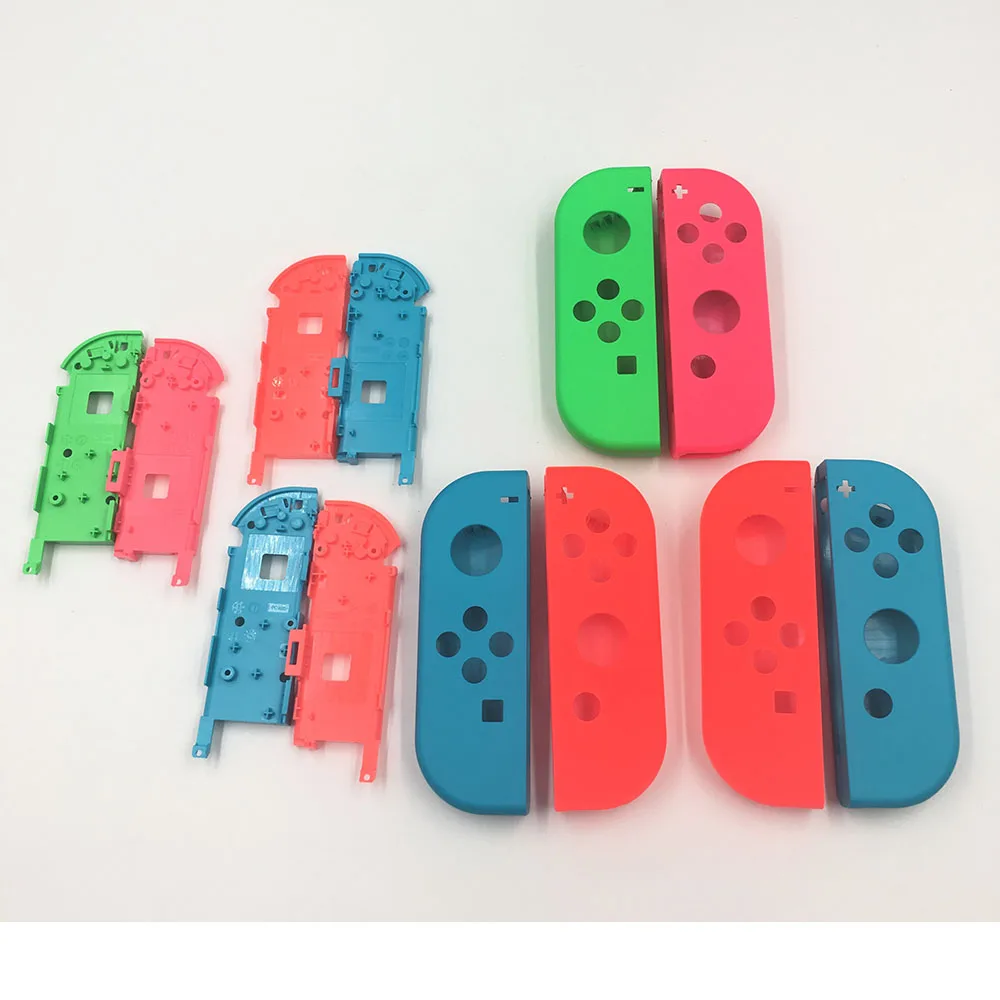 

Plastic Green Pink Left Right Protective Case Cover for Nintendo Switch Joy-Con Housing Shell Skin