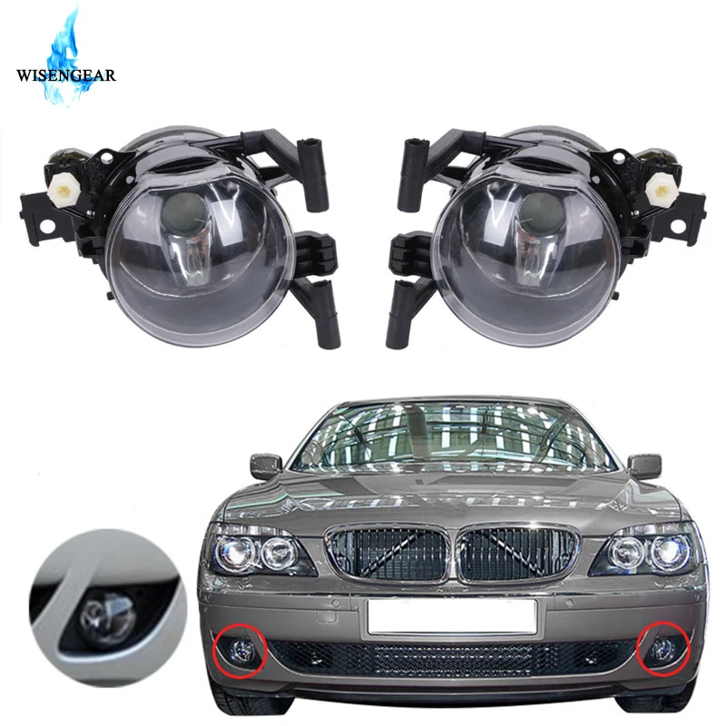 Fog Light Left Side without Light Bulb Included For BMW E65 E66 745i 750i 750Li