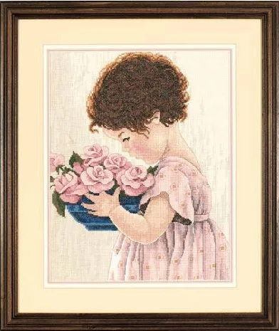cs-2103 Cross Stitch Kit Amy's Roses Rose Bouquet Flower dim 35031