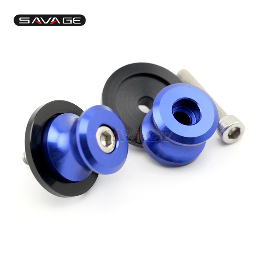 Swingarm Spools Slider For YAMAHA YZF R1/R3/R6/R6S/R25 XSR 900 XSR900 YZF-R1 YZF-R3 YZF-R6 YZF-R6S YZF-R25 Stand Screw M6 CNC