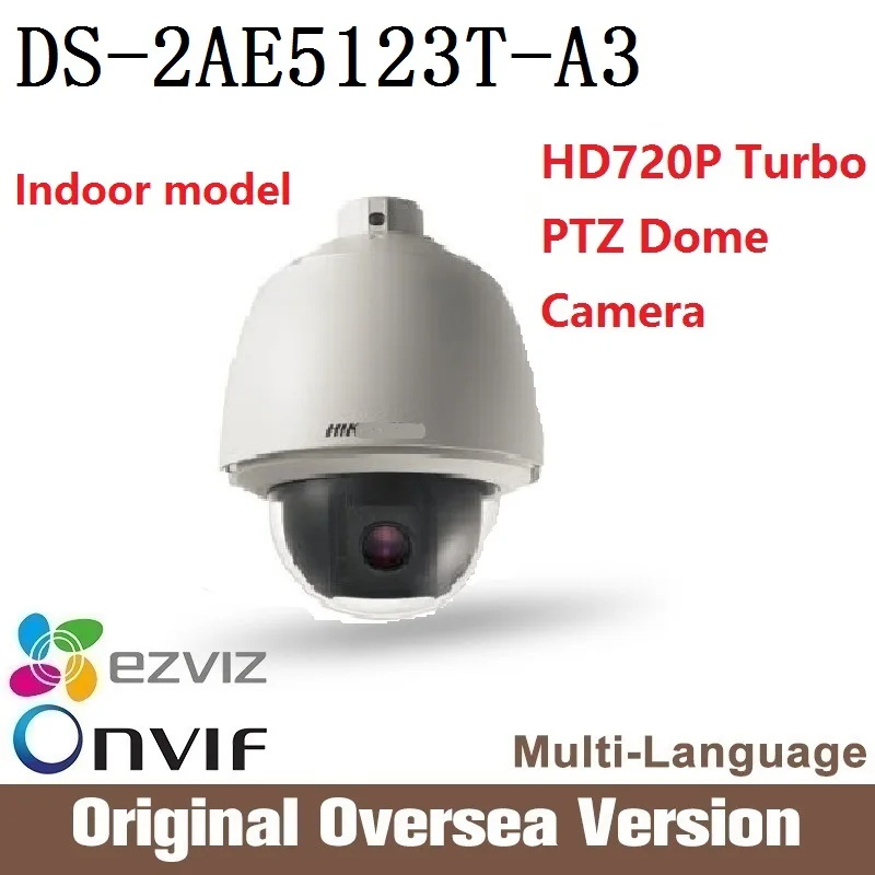 

HIK DS-2AE5123T-A3 HD720P Turbo PTZ Dome Camera CMOS 23X Optical Zoom uk Cctv security original English Version