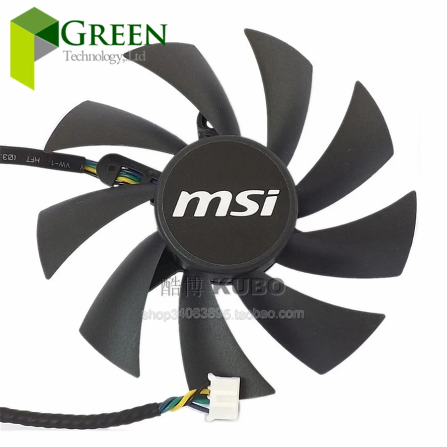Вентилятор Power Logic 12 В 0 55 А 42 мм шаг отверстия 87 для видеокарты MSI N460GTX N560 GTX 570 580GTX