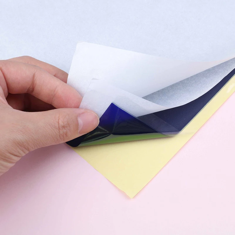2pcs 4 Layers Tattoo Transfer Paper Tattoo Supplies Copy Carbon Tracing Paper Thermal Transfer Papier Tattoo Stencil tatuagem