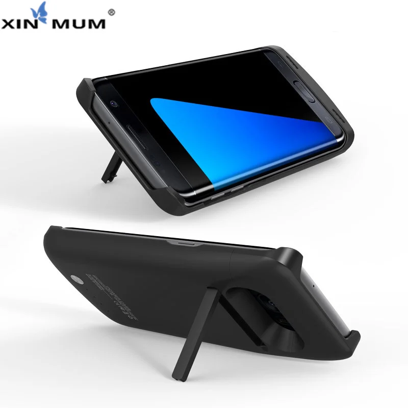 

XIN-MUM for Samsung Galaxy S7 Edge Power Case 5200mAh External Battery Backup Charger Power Bank Phone Case Cover