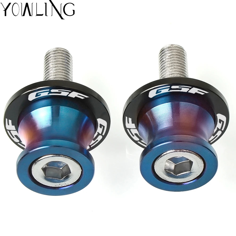 

M8 Stand Screws Swing arm Swingarm Spools Slider Support For SUZUKI GSF 250 600S 650 GSF650 GSF1200 GSF1250 GSF650S BANDIT