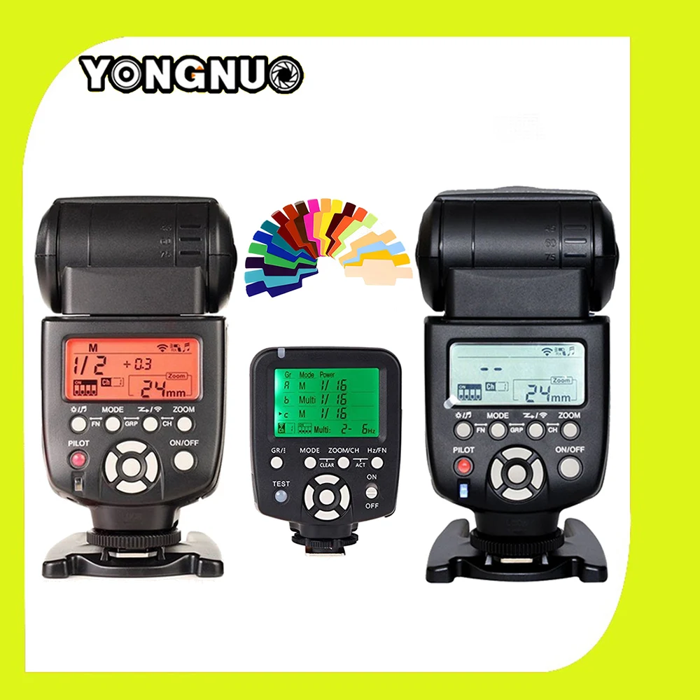 Yongnuo YN-560 III YN560 III X2 + YN-560TX YN560TX  Nikon D3200 D3100 D5100  DSLR flash-speedlite -  