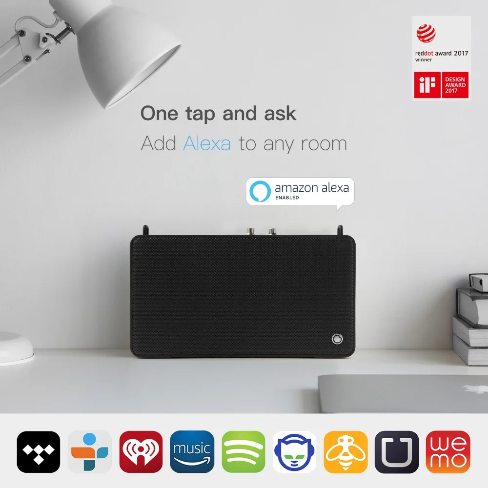GGMM E5 Bluetooth Portable Speaker 20W Stereo Subwoofer Square Box HD Column Music Player Support V