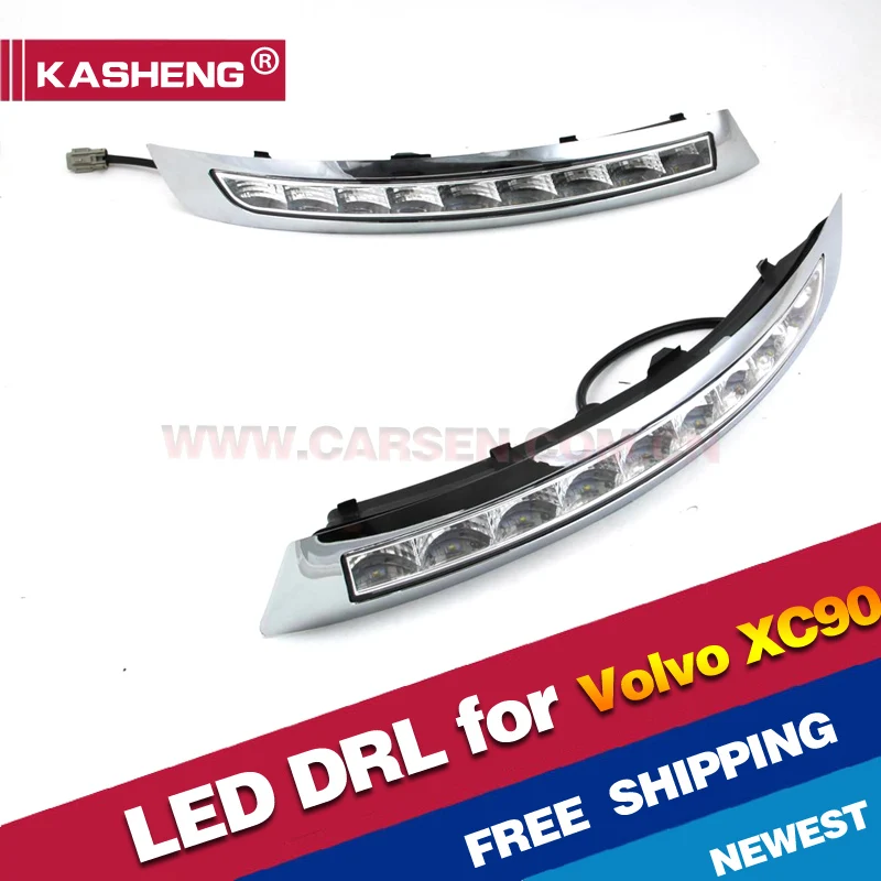 Auto Accessories LED DRL Daytime running light for Volvo XC90 2010 2011