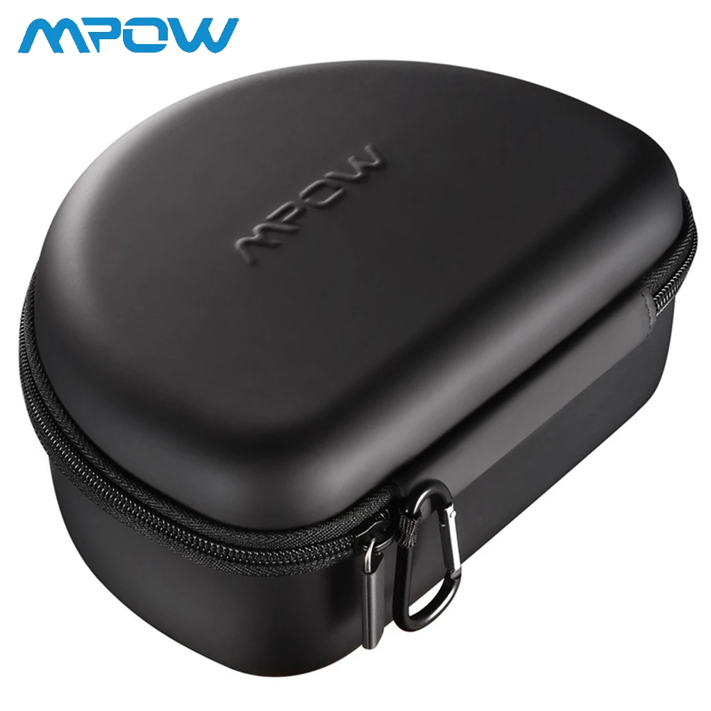 Mpow BH107 Eva Universal Headphones Storage Case Waterproof Earphones Headphone Case Box Headset Storage Pouch Bag Drop shipping