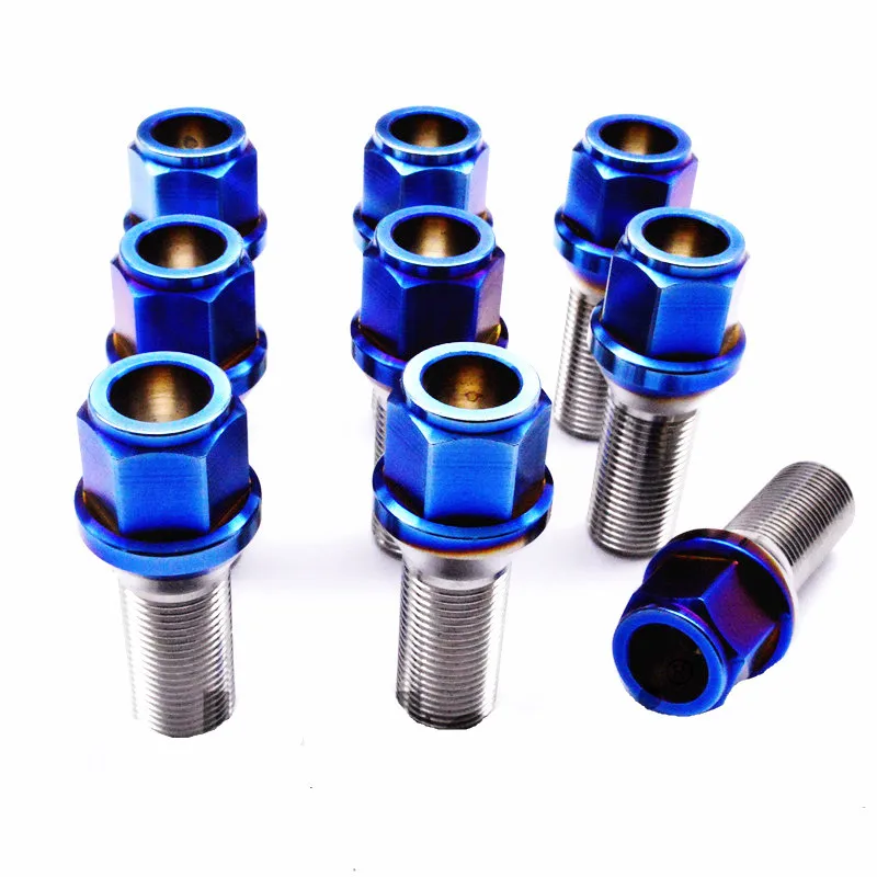 Titanium Bolts High strength Titanium Alloy Wheel Bolts for Car