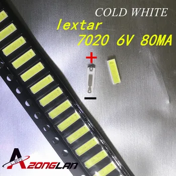 

Lextar LED Backlight 1W 7020 6V Cool white 80LM LCD Backlight for TV Application TV LEXTAR 200PCS