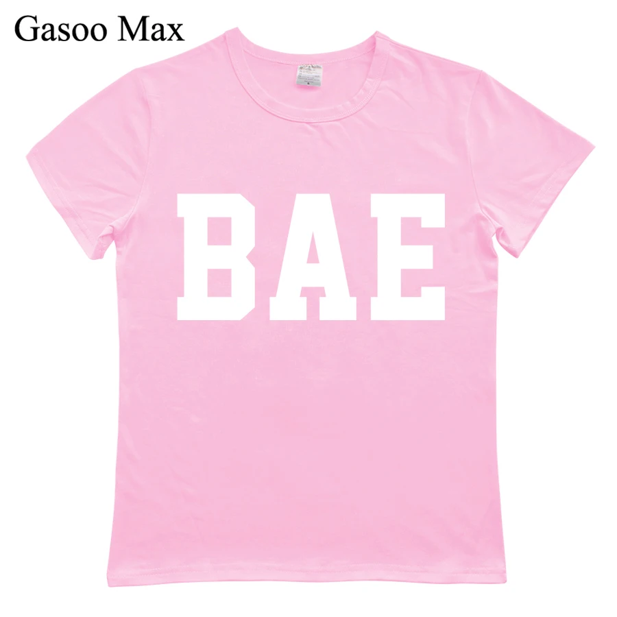 Aliexpress.com : Buy 2018 Bae Letter Print T Shirt Women ...