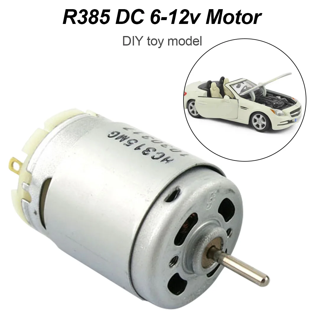 1pc Mini 385 DC Motor High Speed Strong Toy Car DIY Motors DC