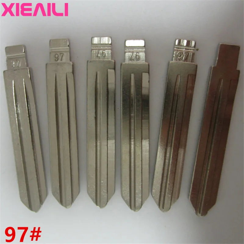 Металлическая заготовка XIEAILI 50 шт./лот 97 # необработанный откидной ключ KD