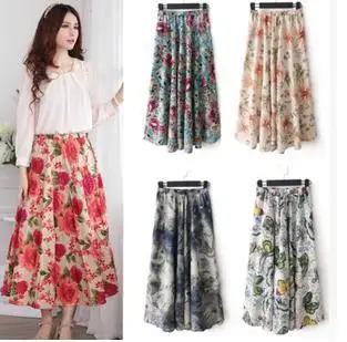 Popular Long Cotton Summer Skirts-Buy Cheap Long Cotton Summer ...