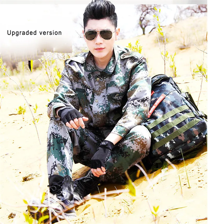 Camouflage Trainning Exercise suit include Jacket and Trousers Many