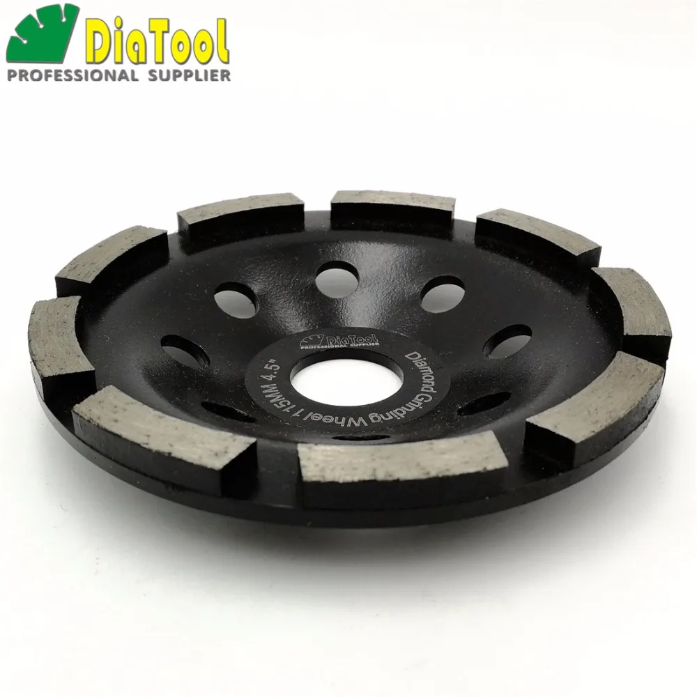 4.5" Diamond Grinding disc Single Row cup wheel for abrasive material #30/40 coarse fast working