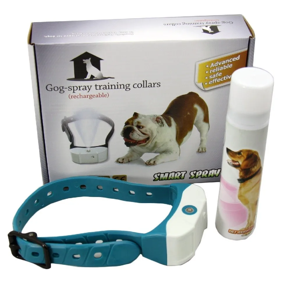

Heropie Anti-Bark NO Shock Collar Rechargeable Spray dog training collars Pet Citronella Bark dog trainers